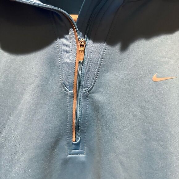 Nike Running Women's Long Sleeve Quarter Zip Pullover W/ Thumb Hole Size M - Picture 7 of 11